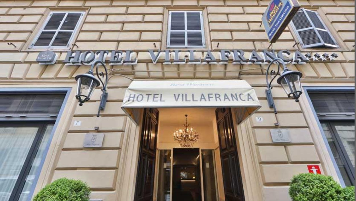 Hotel Villafranca Рим Экстерьер фото